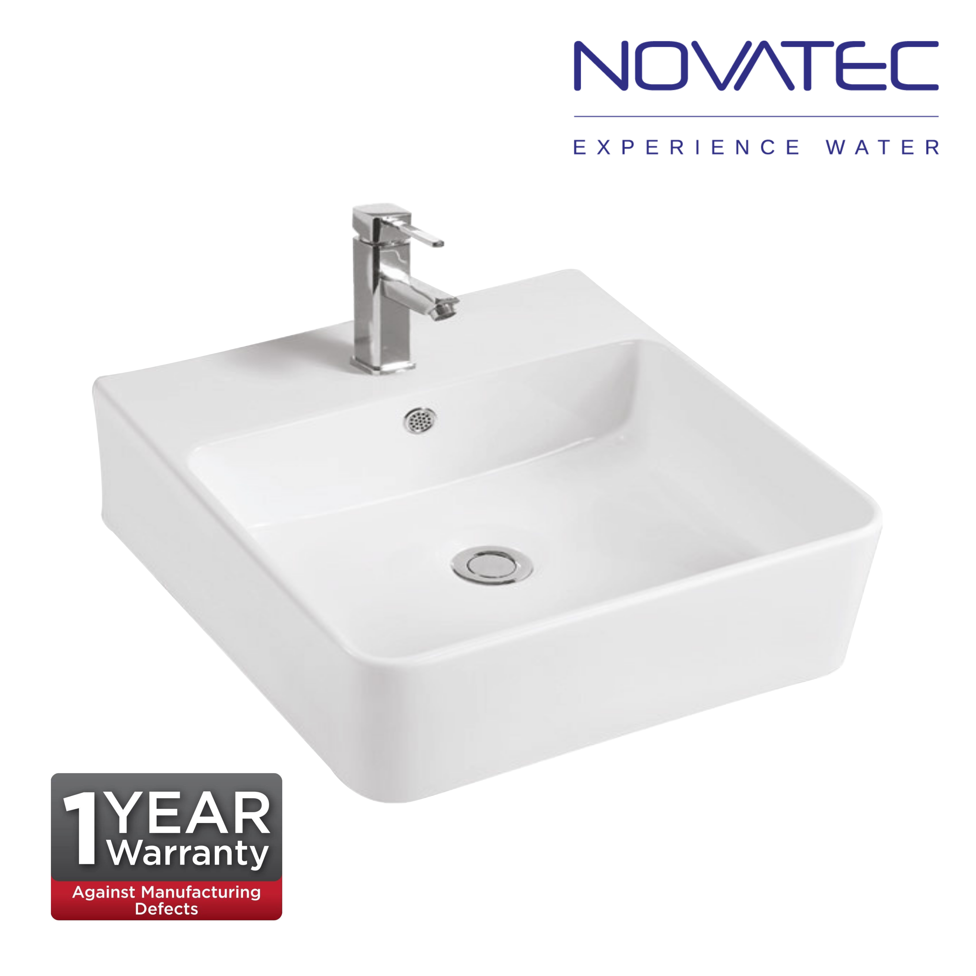 Novatec Paros 420 Wall Hung Basin (WB6011)